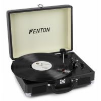 Fenton RP115C platenspeler met Bluetooth en USB - Zwart