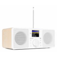 Retourdeal - Audizio Rome DAB radio, internet radio met wifi + Bluetooth - Wit