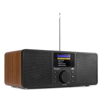 Audizio Rome DAB radio, internet radio met wifi + Bluetooth - Hout