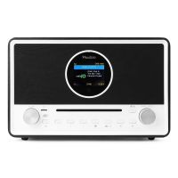 Audizio Lucca stereo DAB radio met cd speler, internetradio, Bluetooth en mp3 speler - Zwart