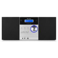 Stereo set - Audizio Metz - DAB radio met Bluetooth, mp3 en cd speler - Aluminium