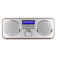 Audizio Novara stereo FM en DAB radio - 40W - Zilver
