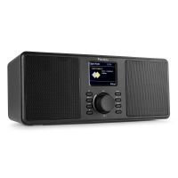 Audizio Monza stereo DAB radio met Bluetooth - Zwart