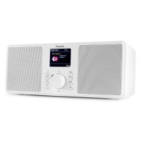 Audizio Monza stereo DAB radio met Bluetooth - Wit