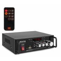 Fenton AV344 karaoke versterker met Bluetooth en ingebouwde accu - 2x 50W
