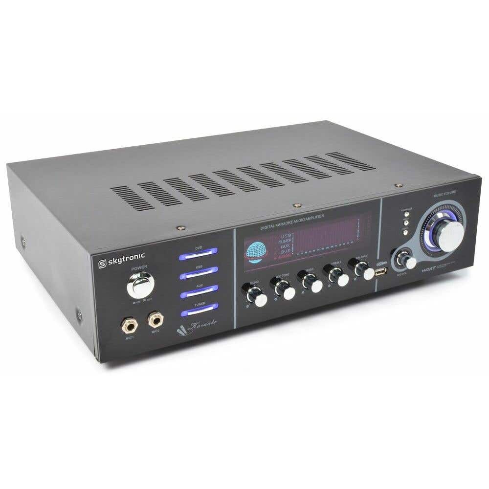 SkyTronic AV-320 5-kanaals versterker met USB