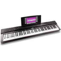 MAX KB6 digitale piano met 88 aanslaggevoelige toetsen en sustainpedaal