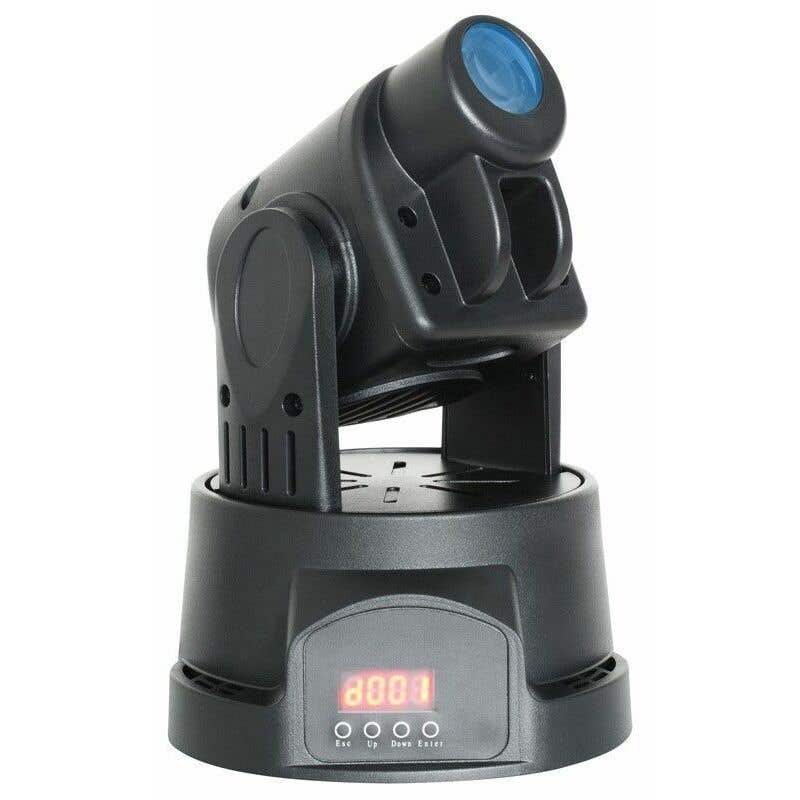 Mini LED movinghead spot - 13 kanalen DMX