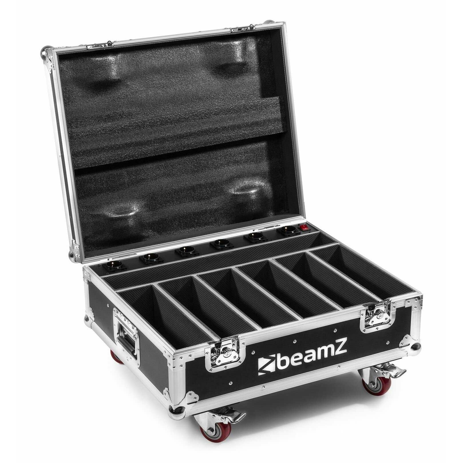 BeamZ FCC12 Flightcase met oplaadfunctie voor 6 BBB612 LED BARs