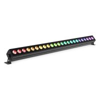 Retourdeal - BeamZ LCB246 LED bar met 24 LED's (6W) in 8 secties - Zeer veel kleuren + blacklight mogelijk