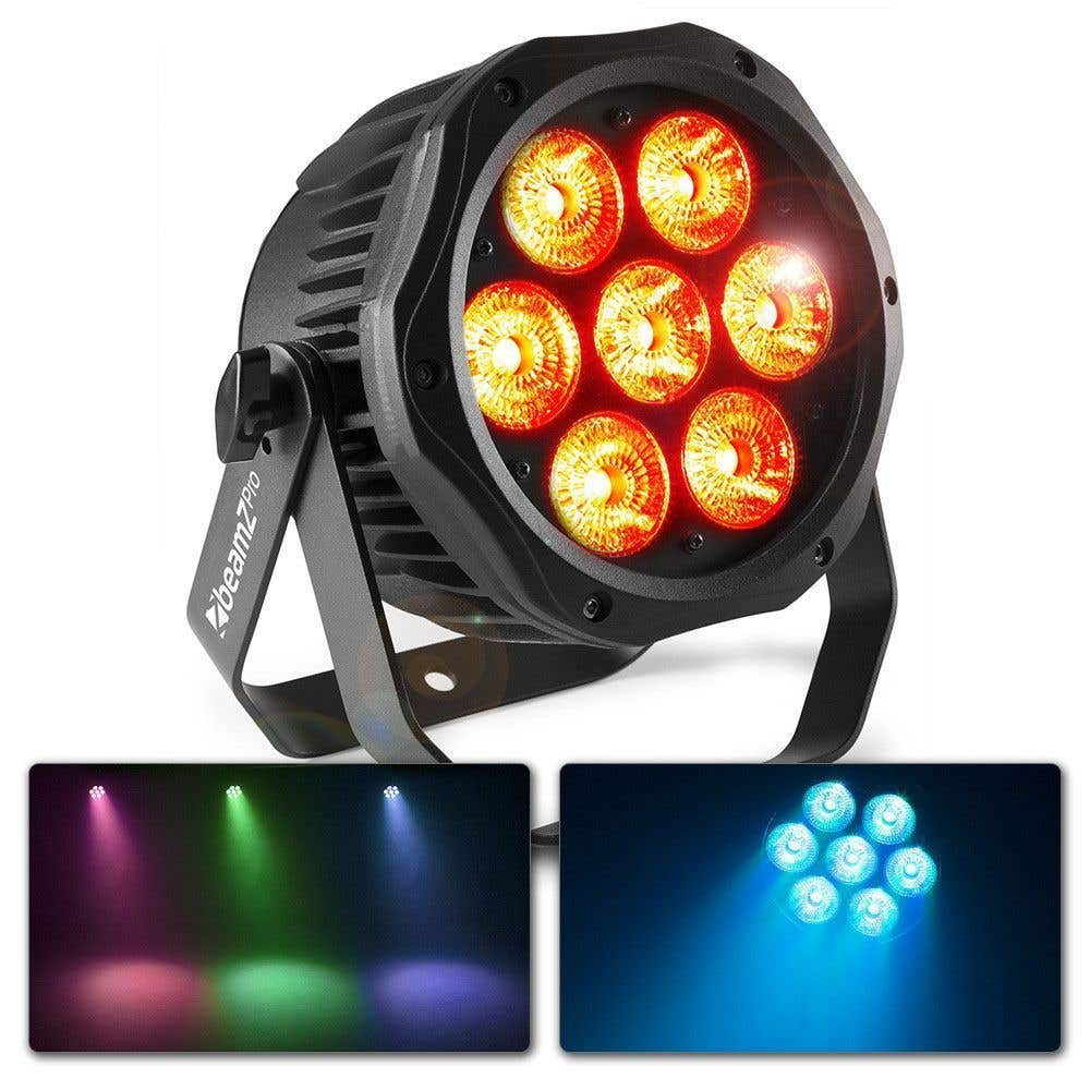 BeamZ BWA410 aluminium LED PAR RGBW voor buiten 7x 10W