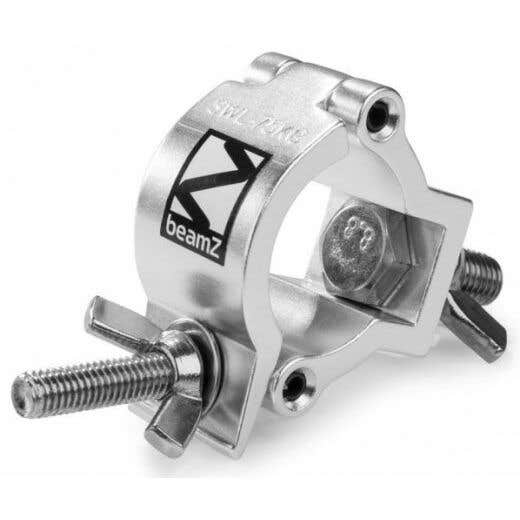 BeamZ BC38-75 Compact Half Coupler slimline 50kg - Aluminium