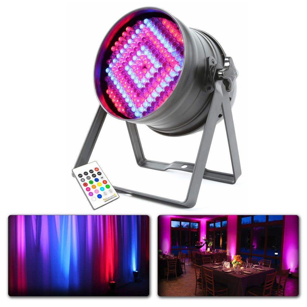BeamZ Horeca Sfeerlicht LED PAR64 met afstandsbediening en DMX