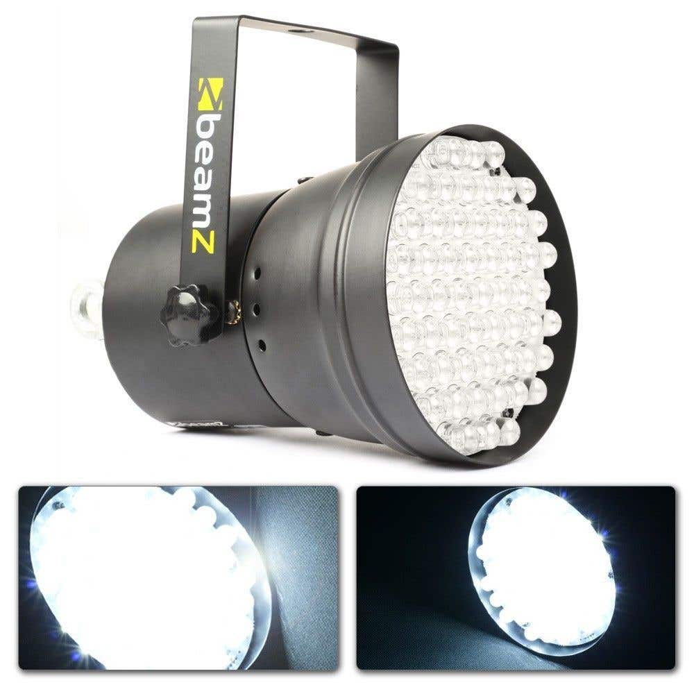 BeamZ LED PAR-36 met 55 echt witte LEDs