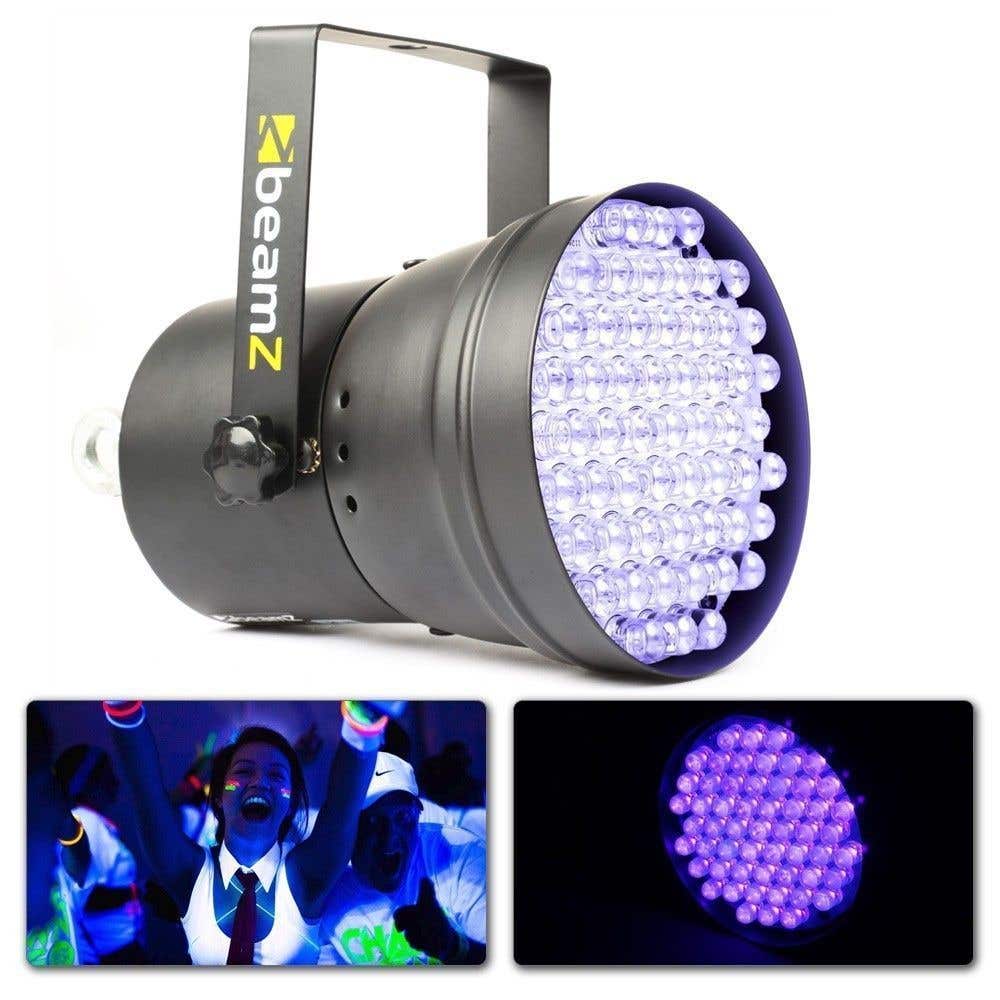BeamZ LED PAR-36 UV / Blacklight met 55 LEDs