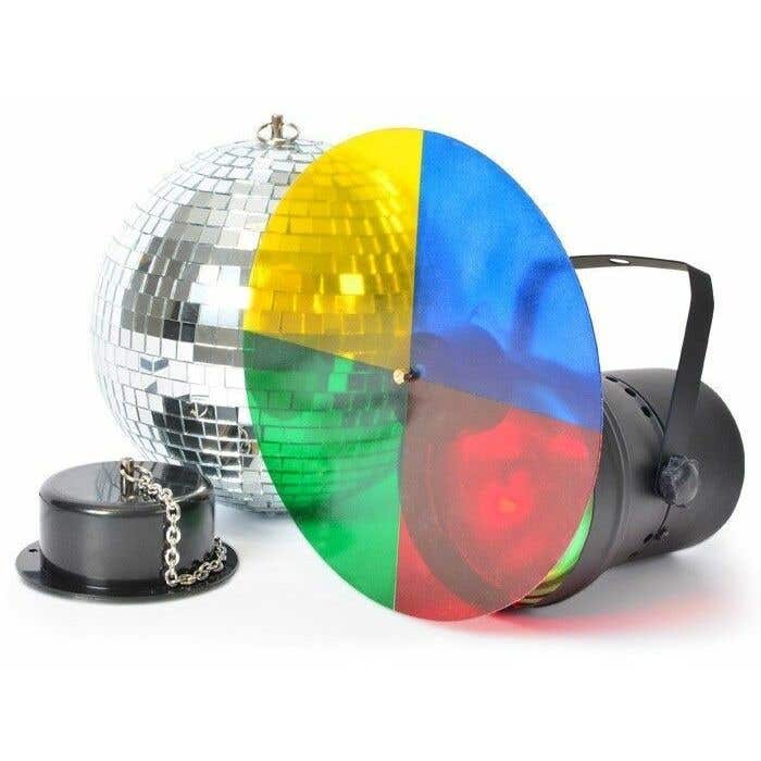 Discoset III met 20 cm spiegelbol