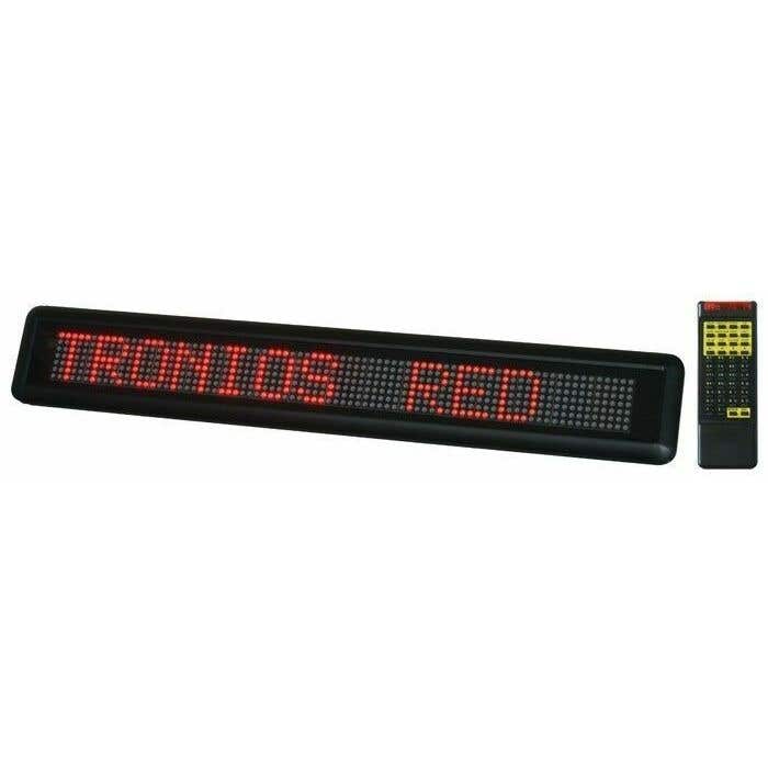 Programmeerbare Lichtkrant 67cm 7x80 Rood