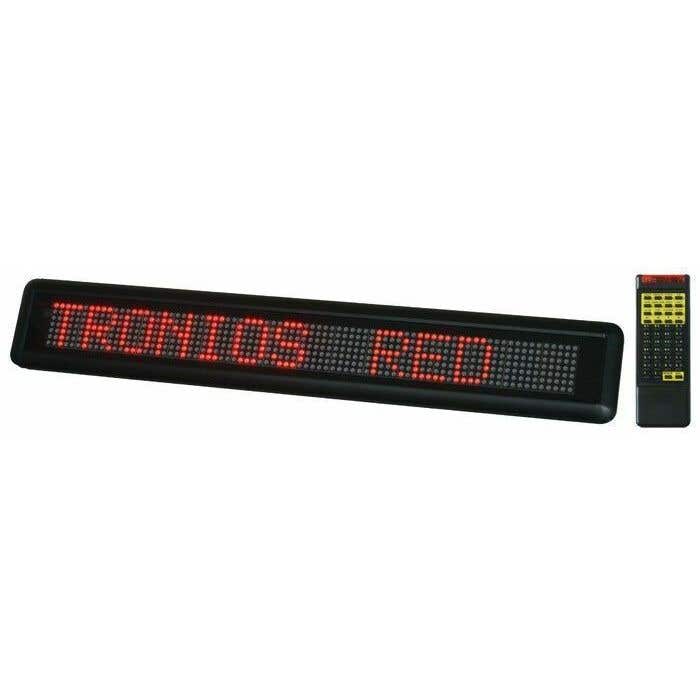 Lichtkrant 108cm 7x120 pixels Rood