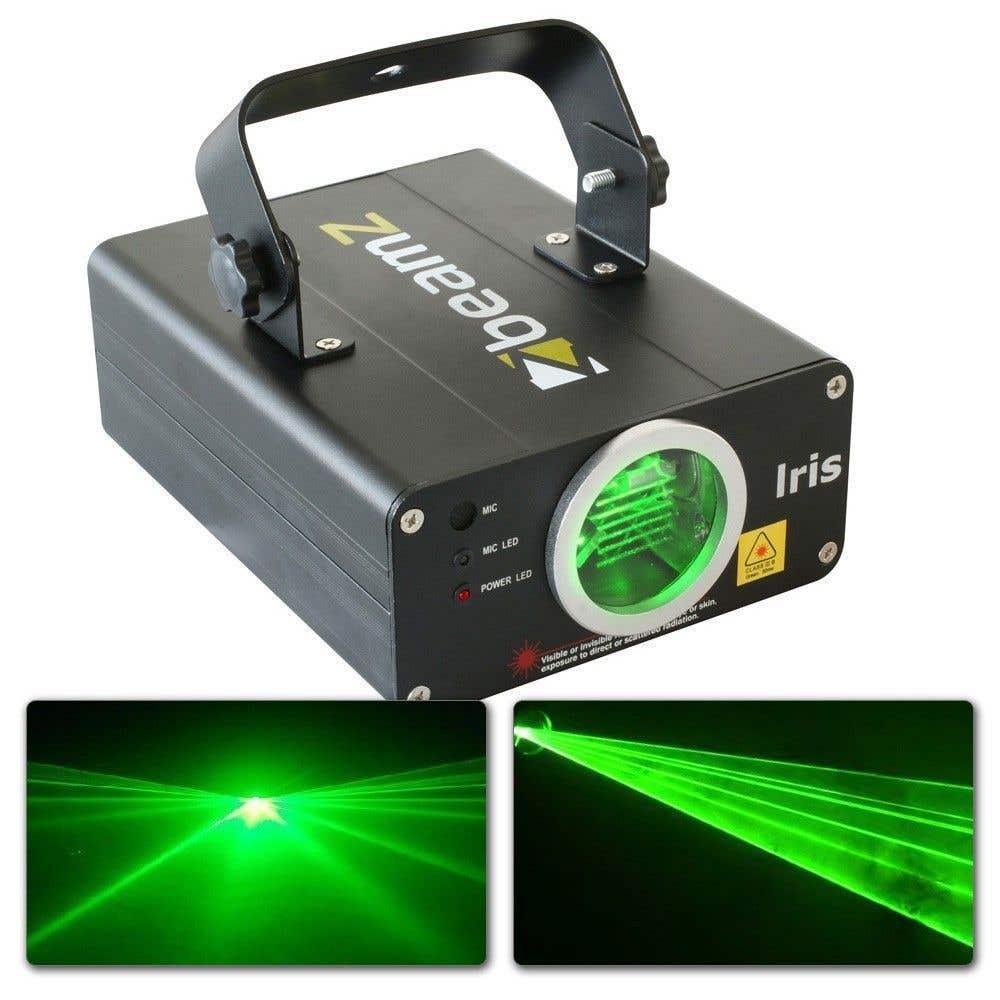 BeamZ Iris Laser Effect Groen 50mW DMX