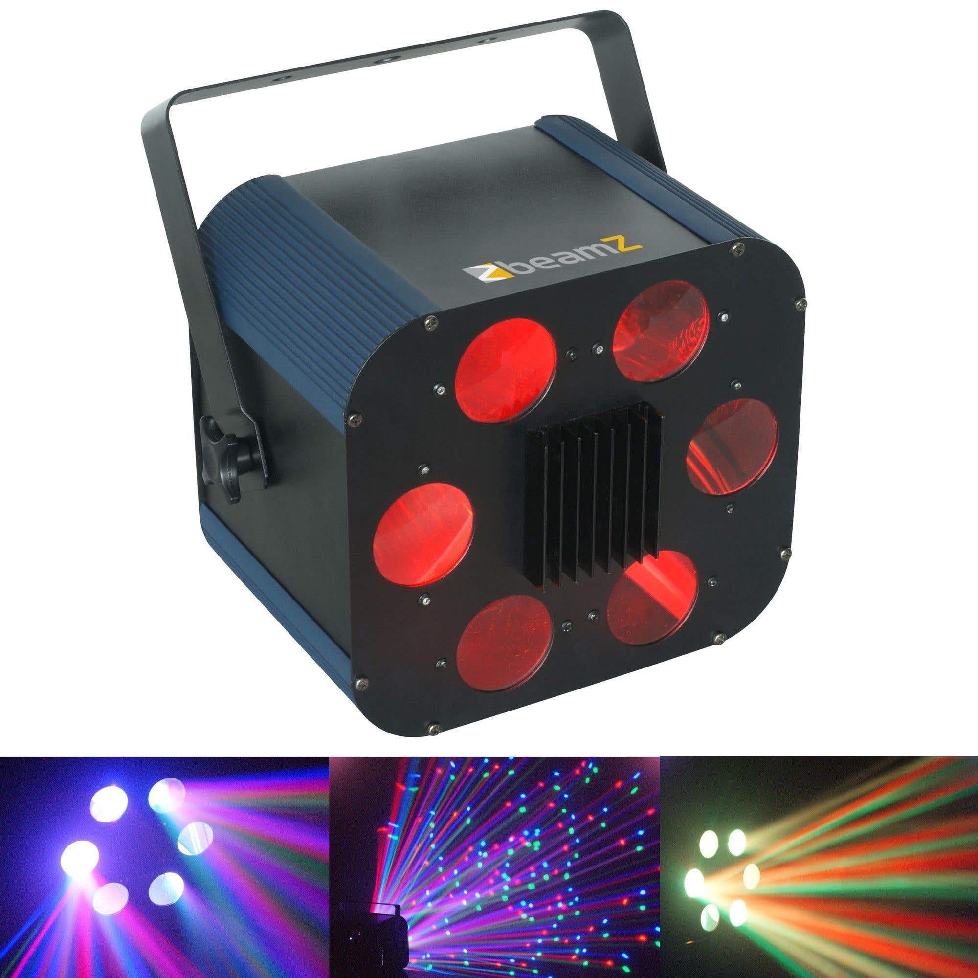 BeamZ Acis LED 6-Weg Lichteffect 9W DMX