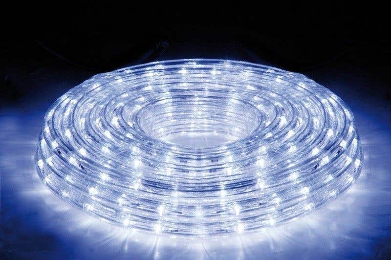 LED lichtslang set met in-line controller - Wit - 10m