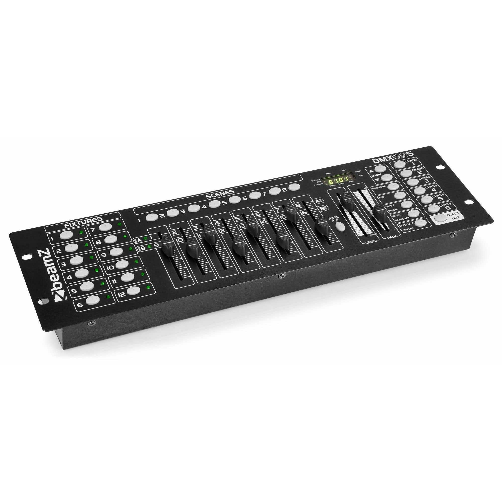 BeamZ 192-kanaals DMX controller