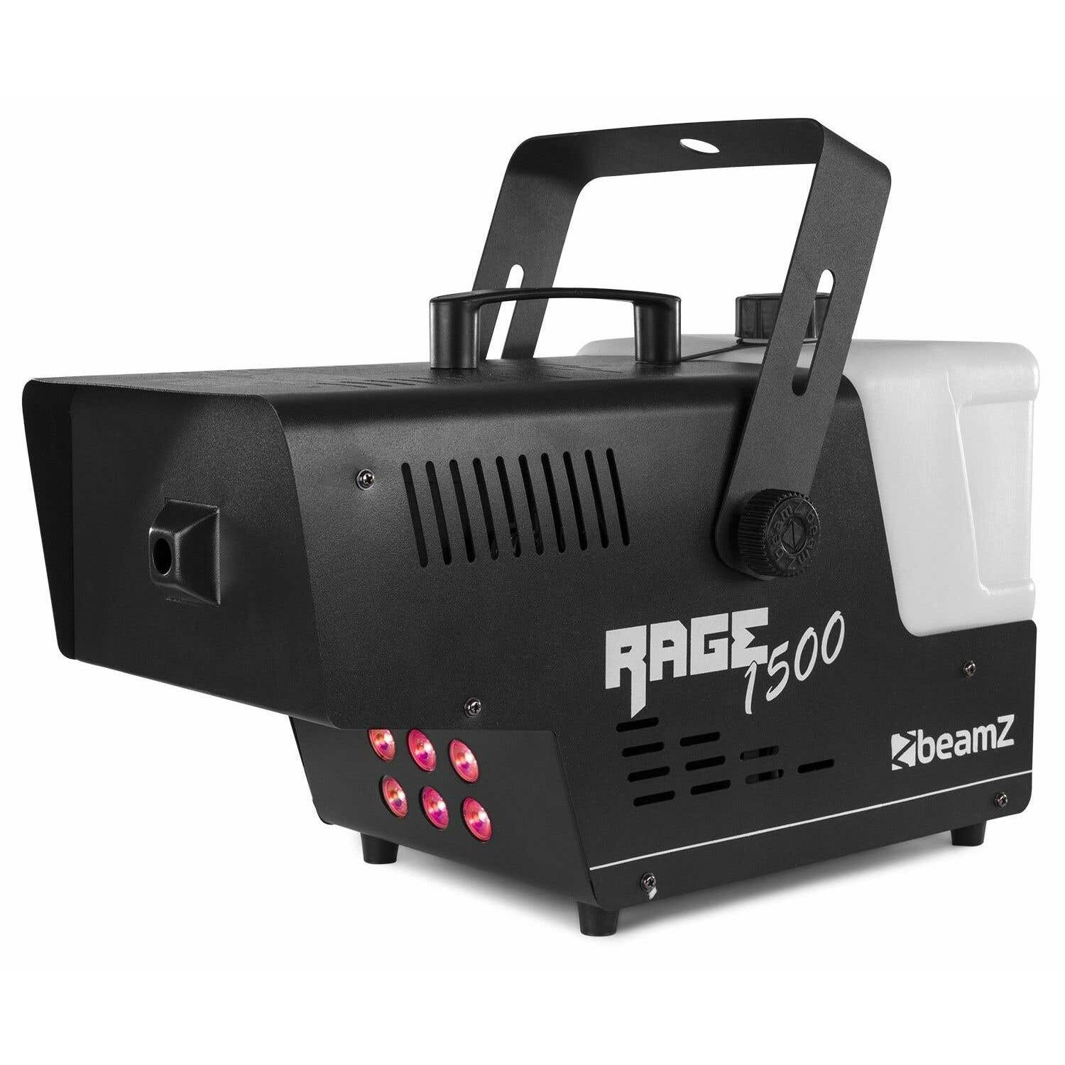 BeamZ RAGE1500LED rookmachine met draadloze afstandsbediening