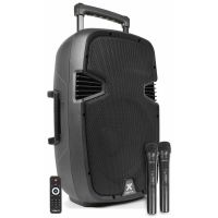 Vonyx SPJ-PA912 draagbare accu speaker 12" 500 watt met Bluetooth en USB