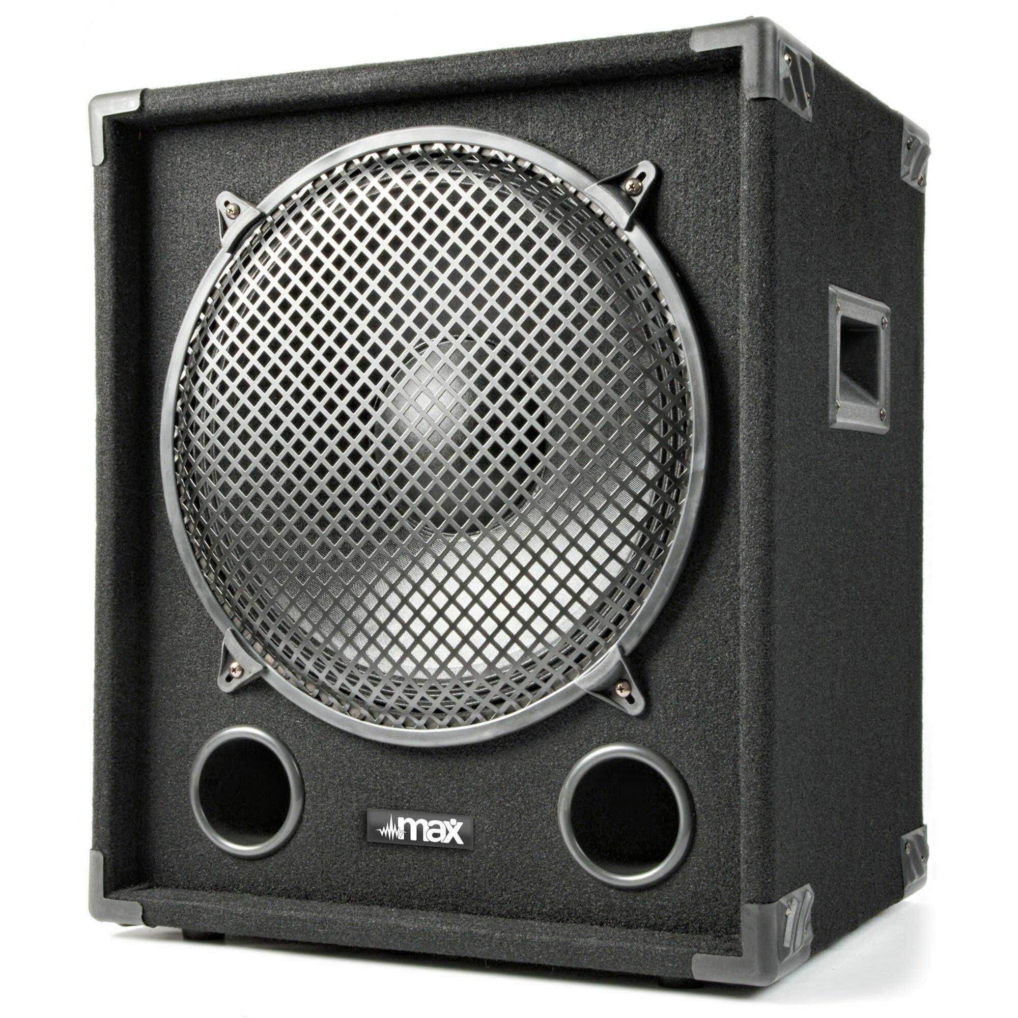 MAX 1200 Watt Disco Subwoofer 15 inch MAX15SUB