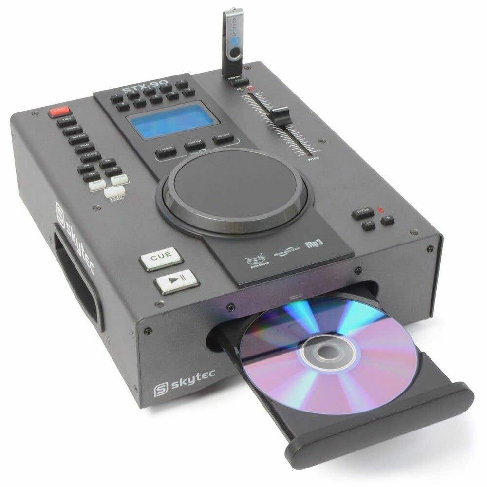 SkyTec STX-90 Single Top CD / USB Speler MP3