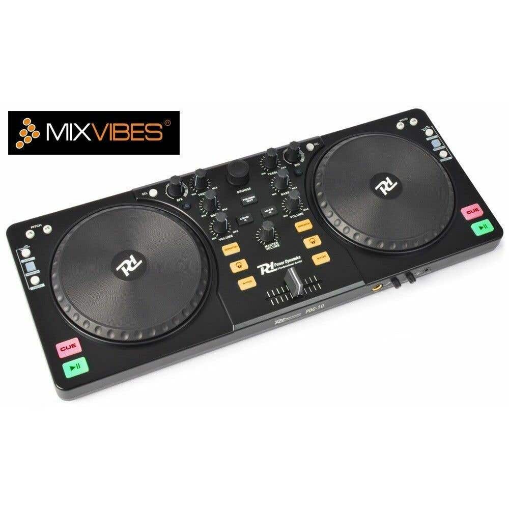 Power Dynamics PDC-10 DJ controller incl. MixVibes software