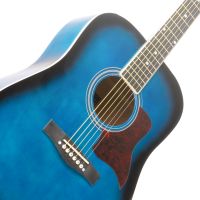 MAX SoloJam Western akoestische gitaar starterset - Blauw