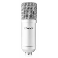 Vonyx CMS300S USB Studio microfoon met verstelbare arm - Titanium