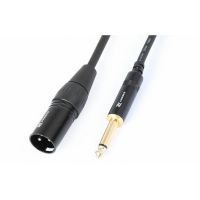 PD Connex XLR Male - 6.3mm Mono jack kabel 15 centimeter