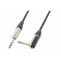 PD Connex Kabel 6.3 Stereo - Haaks 6.3 Stereo 3 meter