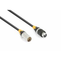 PD Connex DMX kabel IP65 waterdicht - 3-polig Male/Female - 6 meter