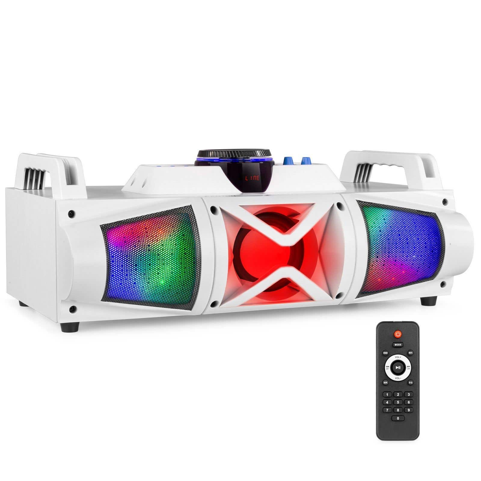 Retourdeal - Fenton MDJ160W accu party speaker met Bluetooth - 150W