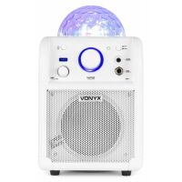 Vonyx SBS50W Karaokeset met microfoon, Bluetooth en lichteffect