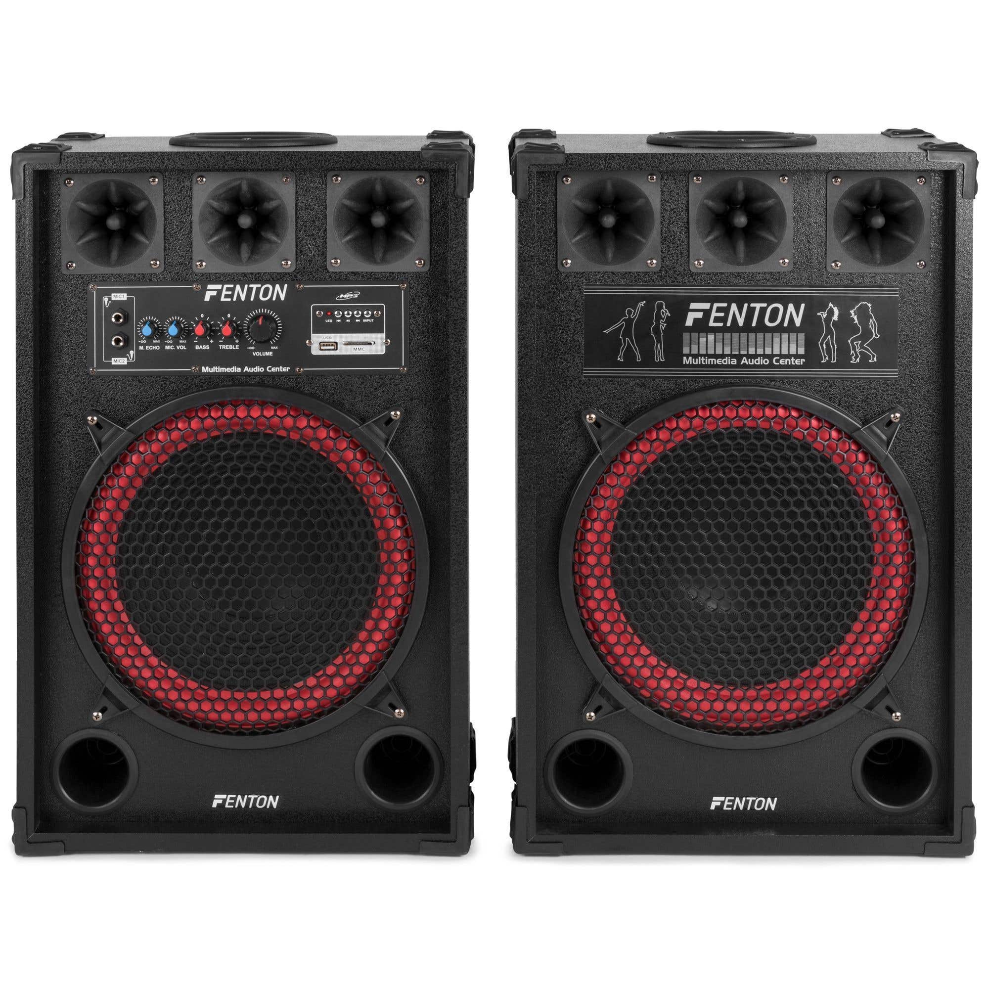Fenton SPB-12 actieve speakerset 12