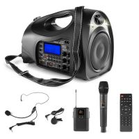 Retourdeal - Vonyx ST016 draagbare speaker met Bluetooth, mp3 en microfoons - 130W