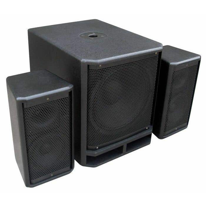 Power Dynamics COMBO1800 actieve 2.1 luidsprekerset - 1800W