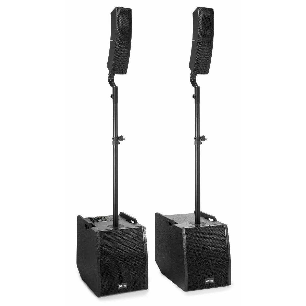 Power Dynamics PD1212 actief 2.2 systeem 800W met o.a. Bluetooth