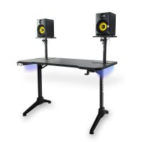 Vonyx DB20 DJ tafel / studio meubel met LED verlichting - 120cm kopen?