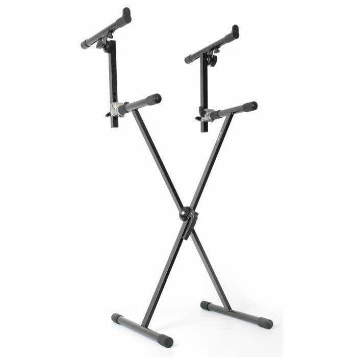 Dubbel keyboard Standaard Twin met Quick Lock