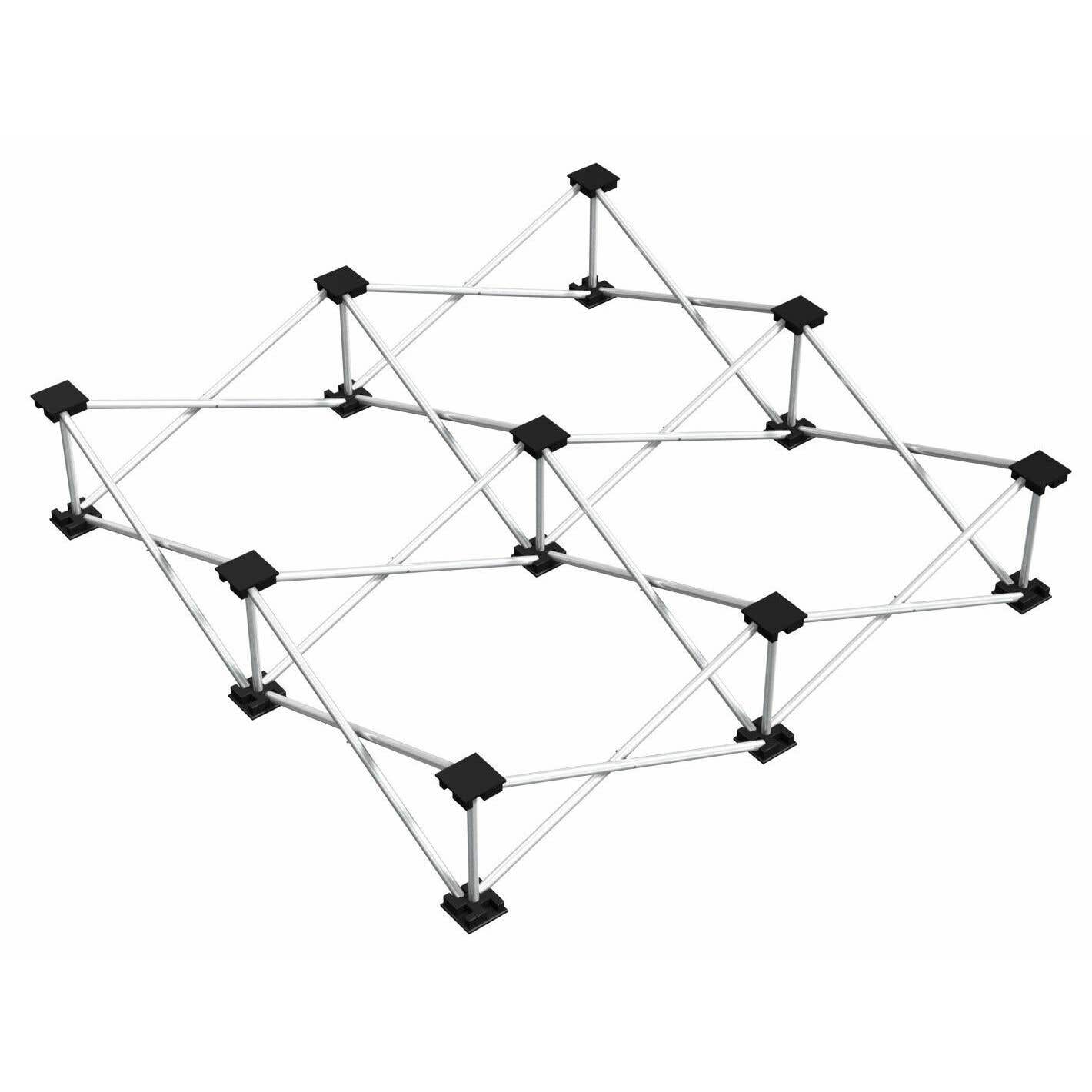 Power Dynamics Spider Deck750 riser 100 x 100 x 20cm - Alu