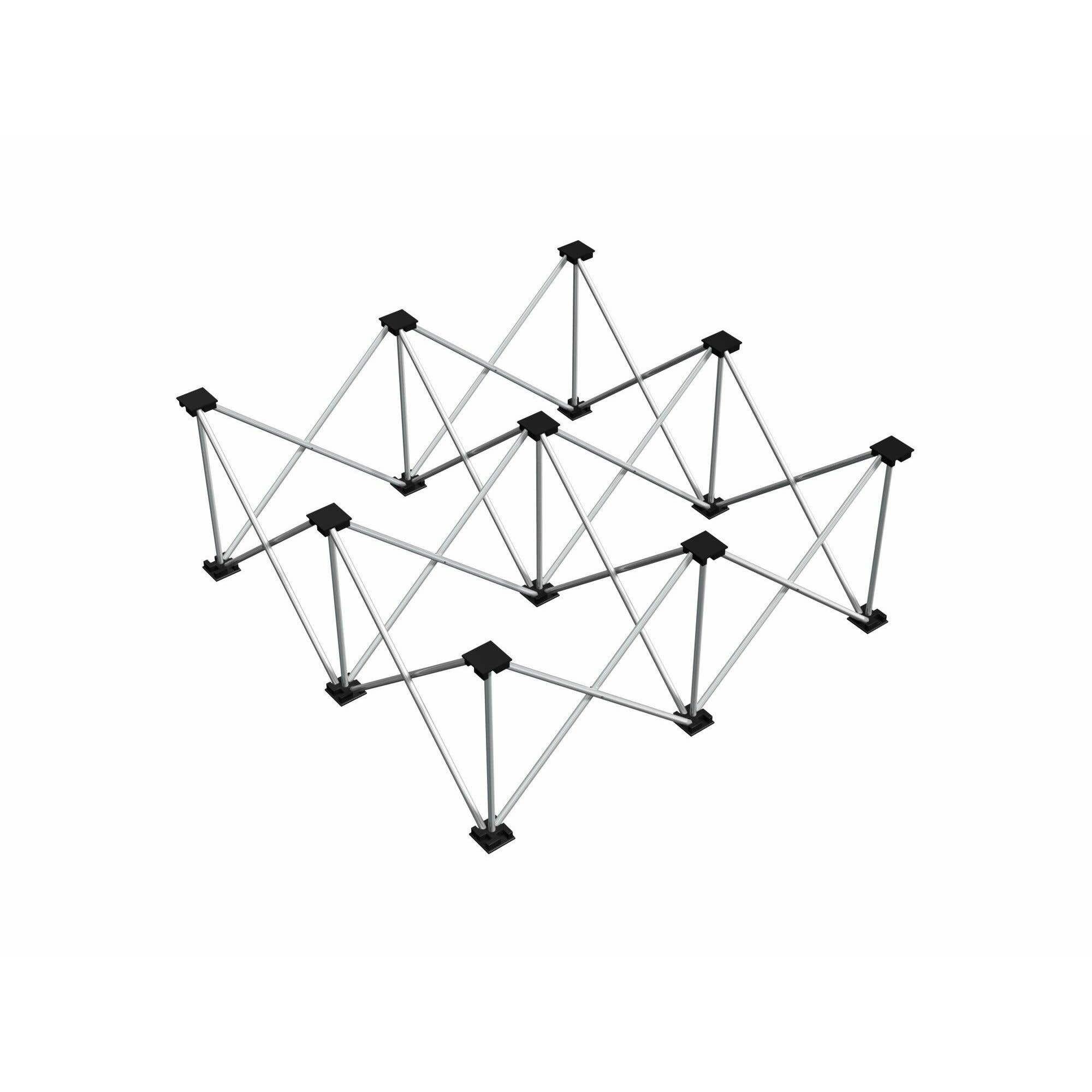 Power Dynamics Spider Deck750 riser 100 x 100 x 40cm - Alu