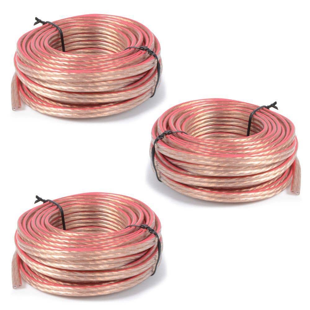 PD Connex 3x 10 meter Luidsprekerkabel 1,5mm² met polariteitaanduiding