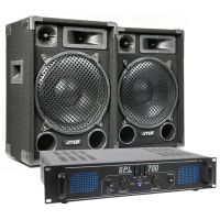 MAX Complete 700W Speakerset MAX12 met Versterker