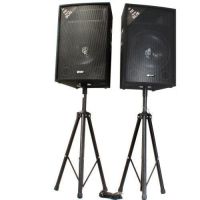 Vonyx SL15 disco speakers - 1600W 2-weg speakerset met 15'' woofers incl. statieven