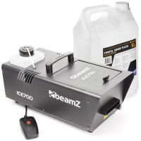 BeamZ ICE700 rookmachine inclusief 5L low fog rookvloeistof